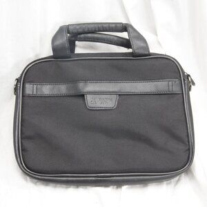 Kenneth Cole Reaction, mini laptop bag, black with silver accents